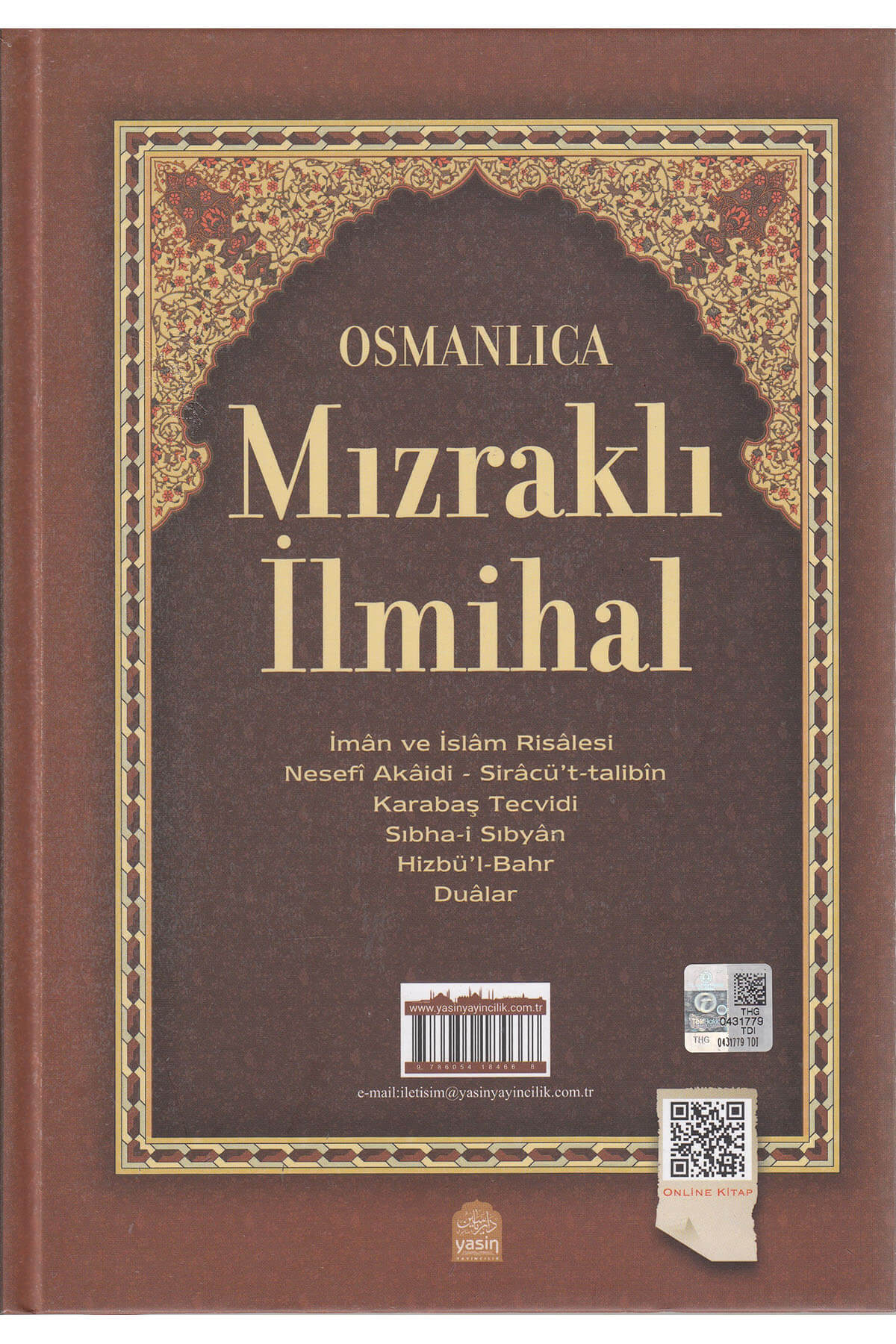 Mızraklı İlmihal Osmanlıca Yeni Dizgi | Yasin YayıneviYasin YayıneviMuhtelif Ürün