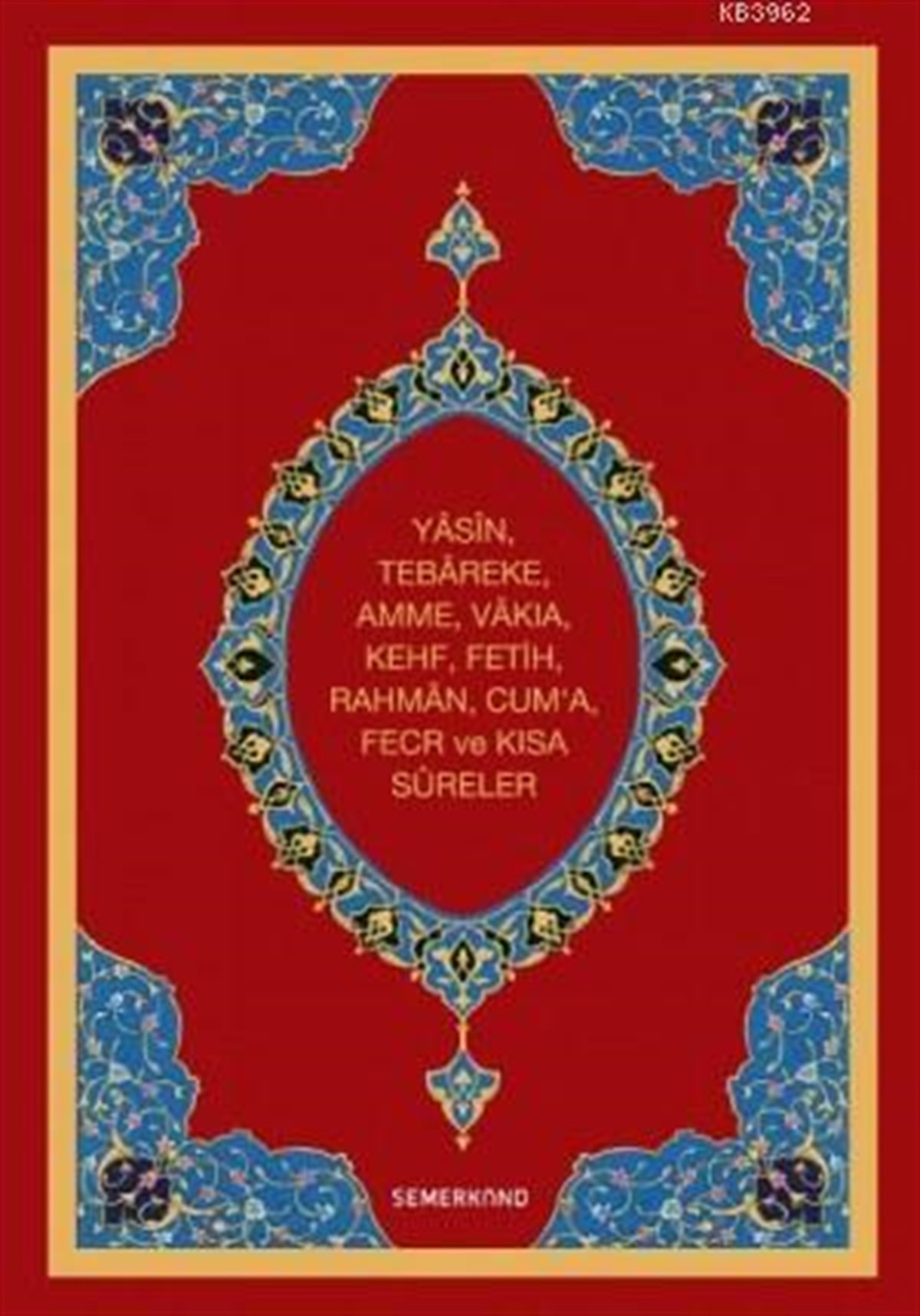 Yasini Şerif Orta Boy - Fihristli CiltliSemerkand YayınlarıDin