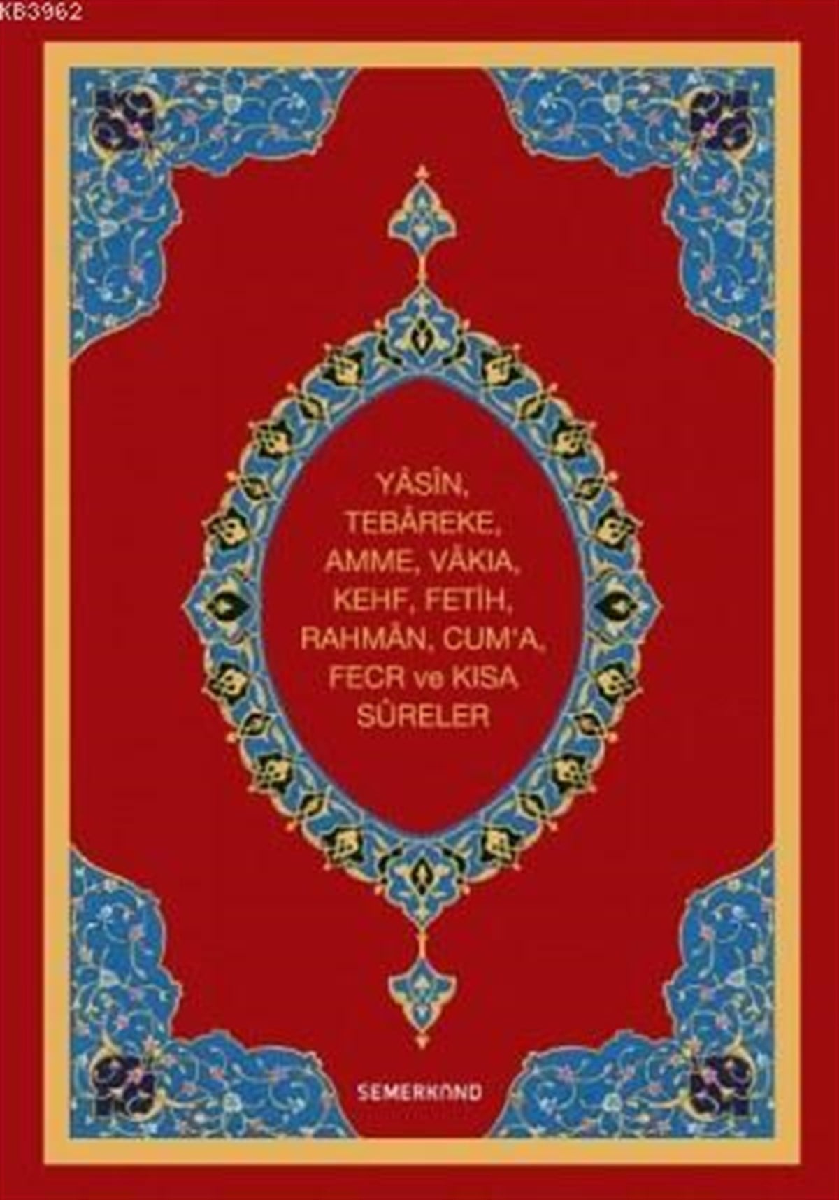 Yasini Şerif Rahle Boy - Fihristli CiltliSemerkand YayınlarıDin