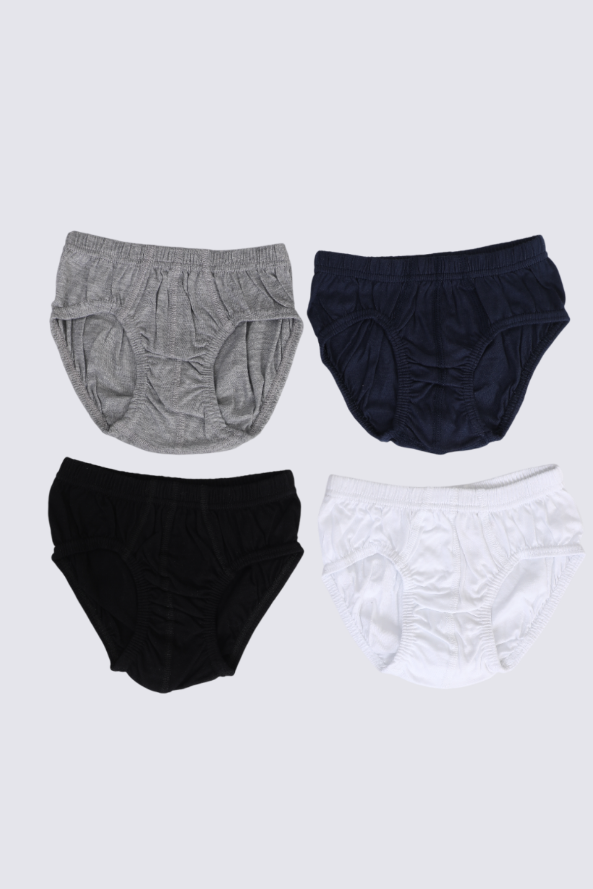  Erkek Çocuk Renkli Külot %100 Pamuk 4'lü Paket