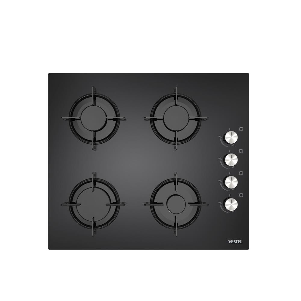 20350114Vestel AO-61041 S DG 60 cm 4 Gözü Gazlı Ankastre Ocak
