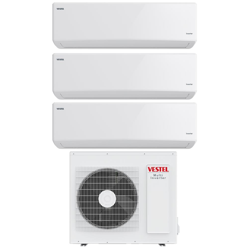 20234993Vestel Flora Doğa Multi Inverter Plus AC 9+9+12 Klima