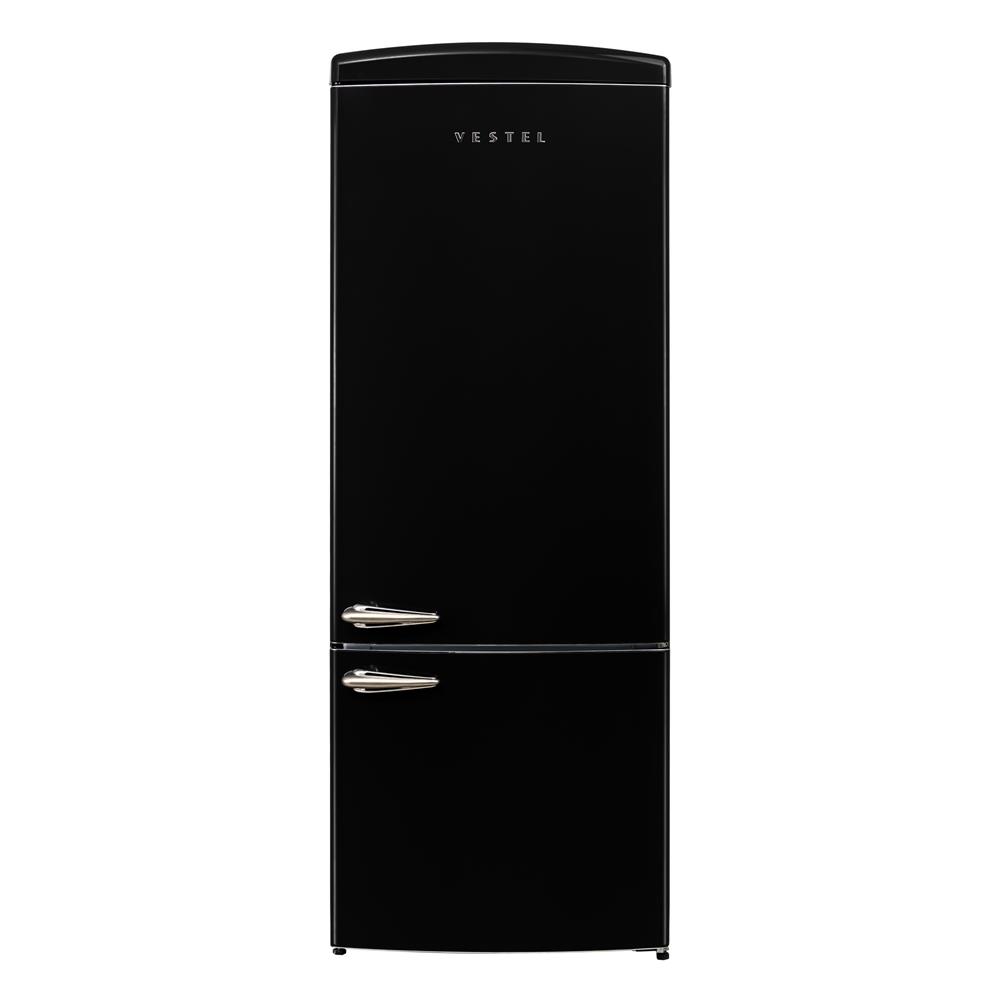 20265882Vestel RETRO NFK52211 Siyah 471 Lt No-Frost Buzdolabı