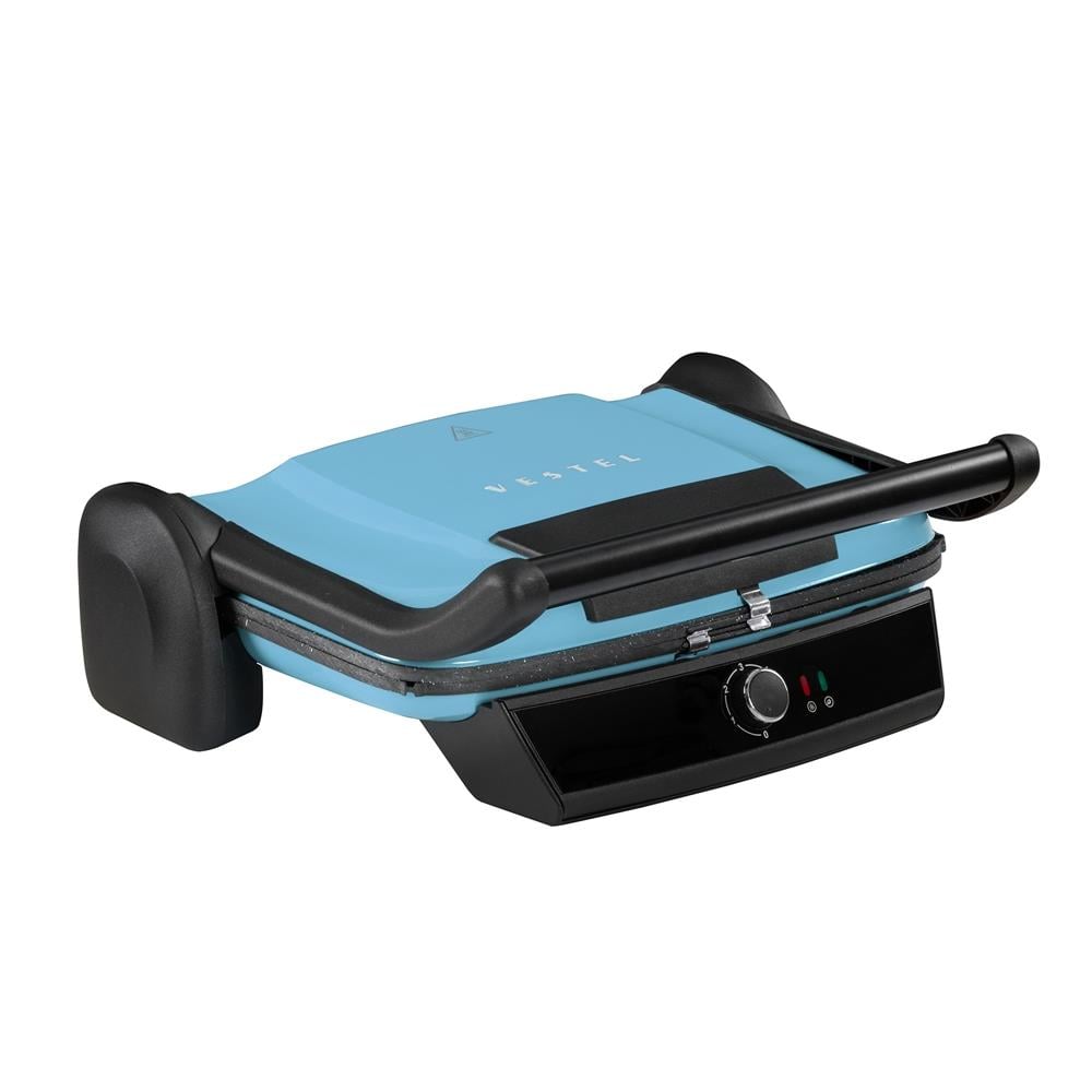 20244648Vestel RETRO T7000 Düş Mavisi Tost Makinesi