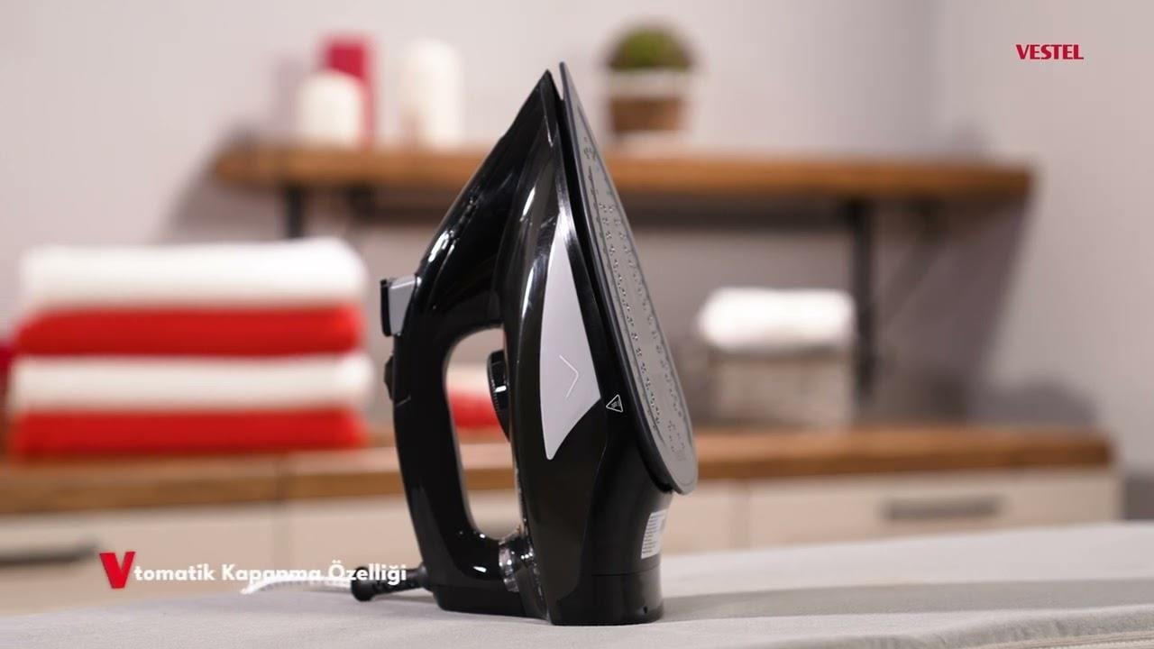 20244337VESTEL VBU 3630 SİYAH BUHARLI ÜTÜ