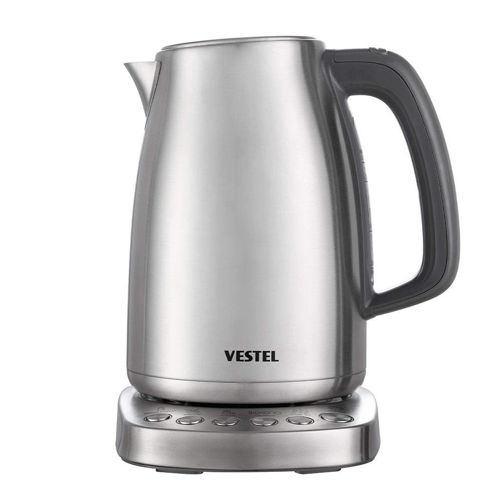 20262464Vestel Ziyafet S3000 DGT 2200 W 1.7 lt Çelik Kettle