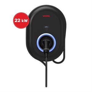 20292352Vestel Elektrikli Araç Şarj İstasyonu EVC04 22kW Kablolu