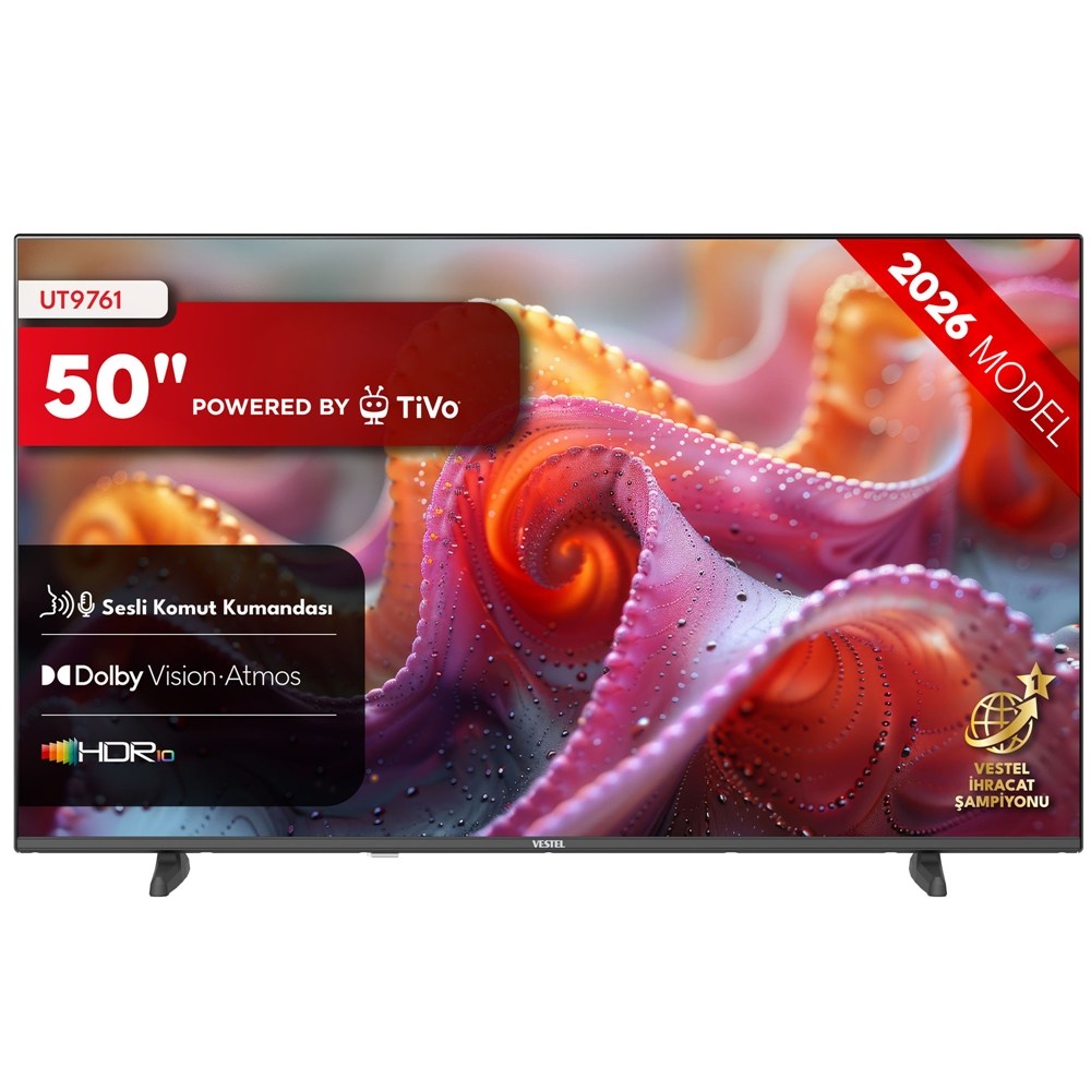 20301063Vestel 50UT9761 50'' 4K SMART TV