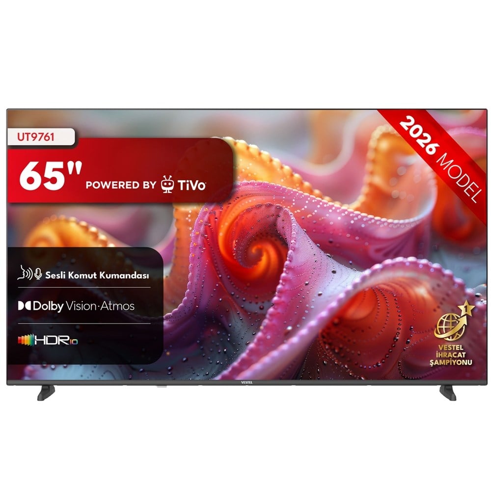 20301066Vestel 65UT9761 65'' 4K SMART TV
