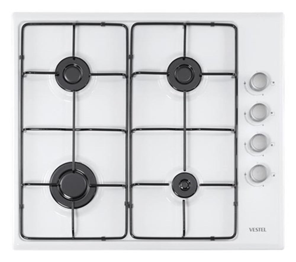 Vestel AO-6004 B Beyaz Ankastre Ocak