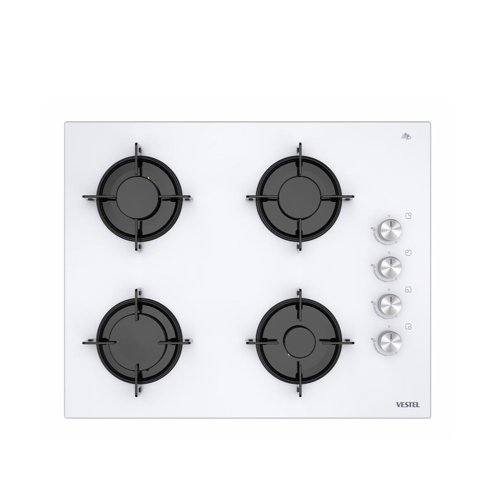 20267463Vestel AO-651041 B DG 65 cm 4 Gözü Gazlı Ankastre Ocak