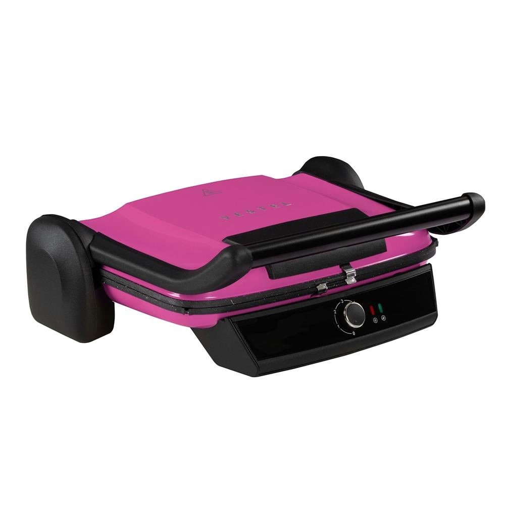 20265575Vestel RETRO T7000 Pembe Tost Makinesi