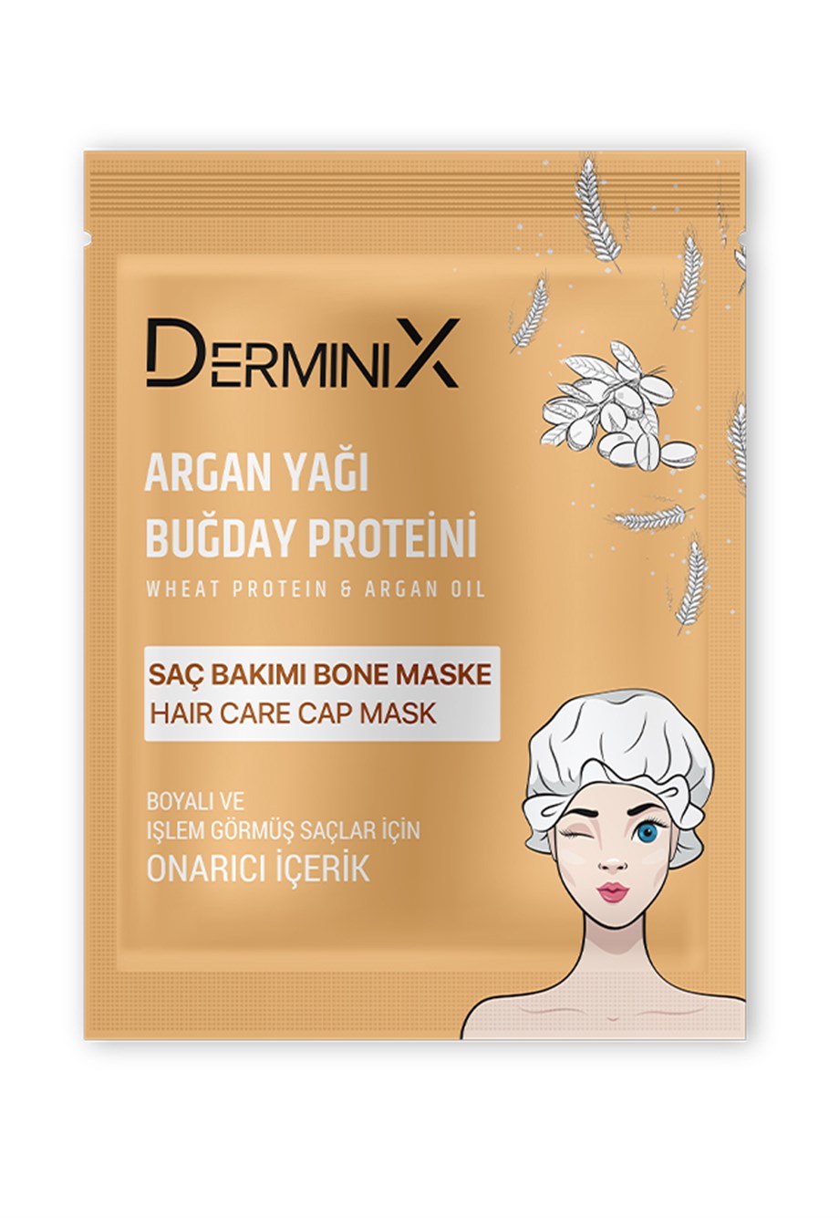Derminix Buğday Proteini & Argan Yağı Bone Saç Maskesi - ONLİNE SATIŞ