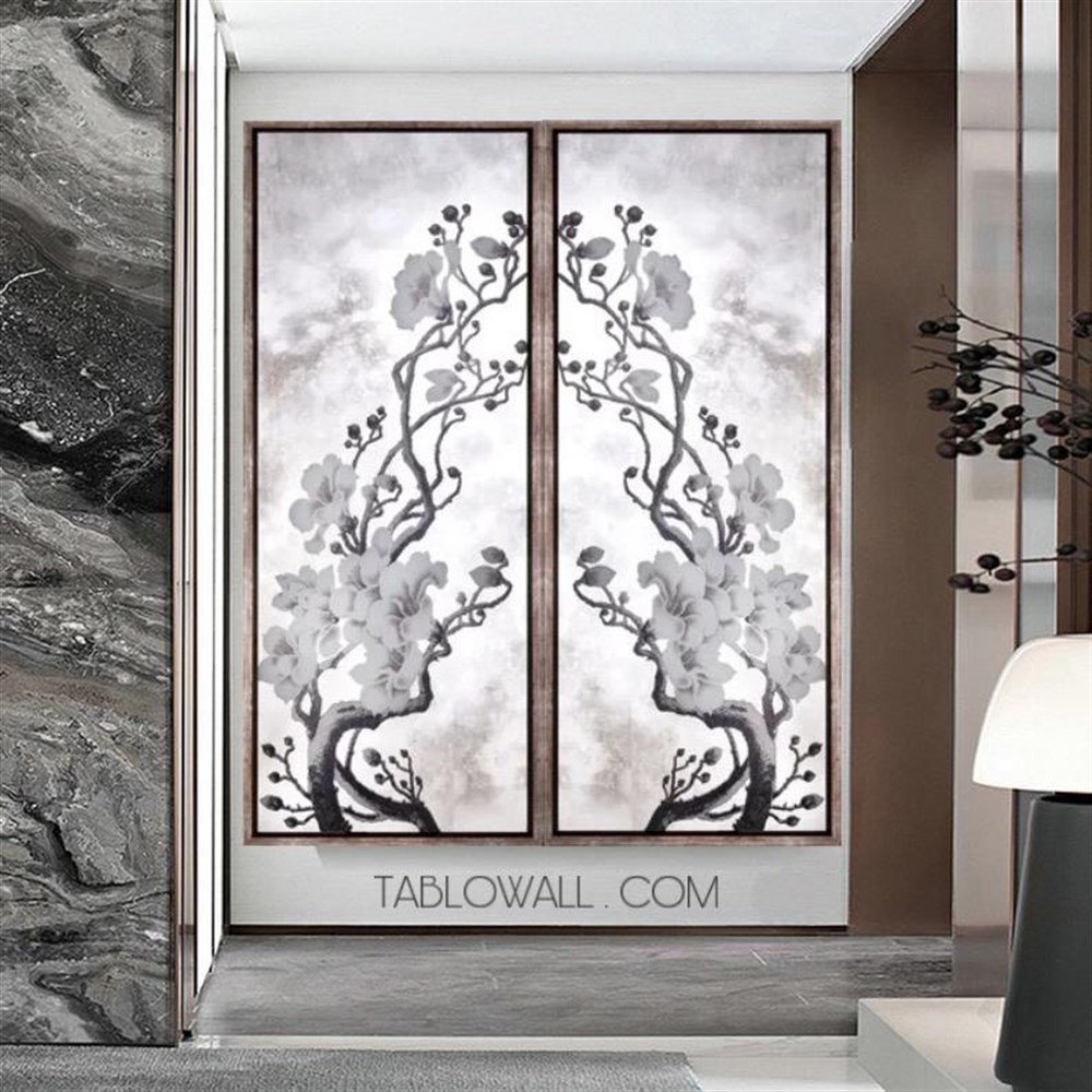 2'Lİ CAM BASKI ÇERÇEVELİ TABLO