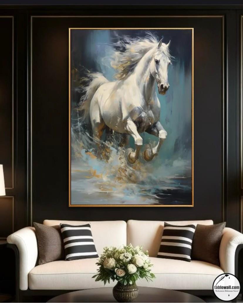 ATLI YAĞLI BOYA TABLO