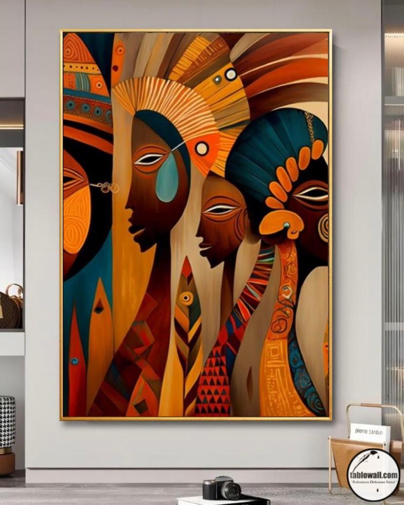 ETNİK YAĞLI BOYA TABLO