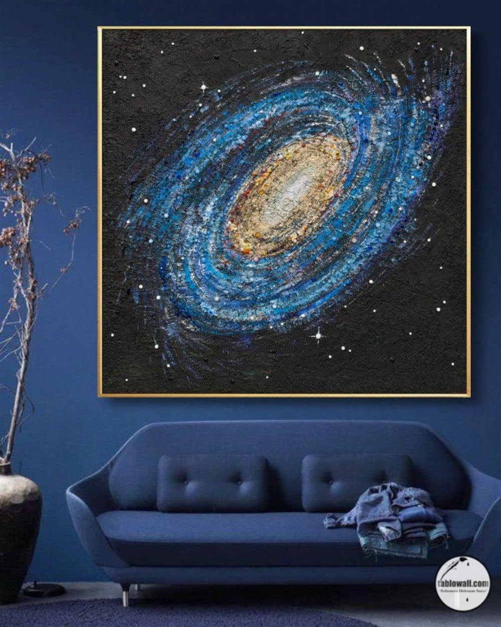 GALAXY YAĞLI BOYA DOKULU TABLO
