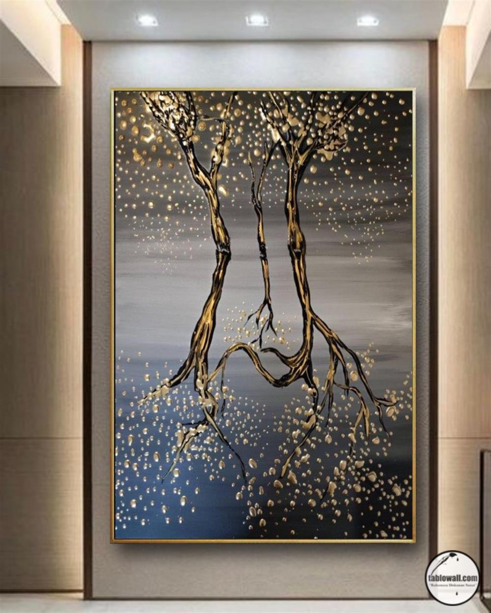 GOLDEN TREE YAĞLI BOYA TABLO