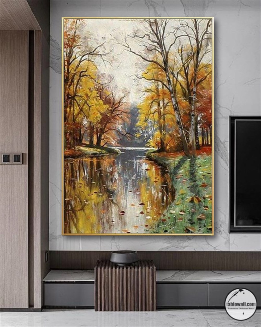 LAKE VIEW YAĞLI BOYA TABLO