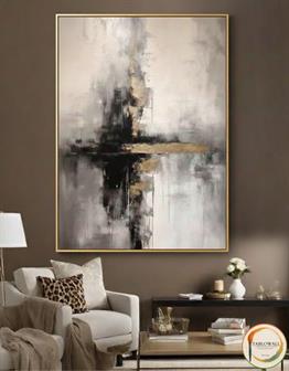 ALTIN YANSIMALAR YAĞLI BOYA TABLO