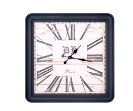 DEKORATİF KARE DUVAR SAATİ