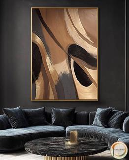 DERİN YANKI YAĞLI BOYA DOKULU TABLO