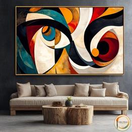 DUYGULARIN RENKLERİ YAĞLI BOYA TABLO