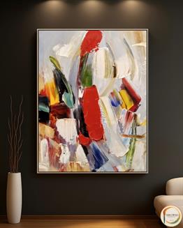 HAREKETİN İZLERİ YAĞLI BOYA TABLO