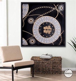 ÖZEL TASARIM ÇARKLI DUVAR SAATİ