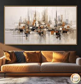 ŞEHRİN YANKISI YAĞLI BOYA TABLO