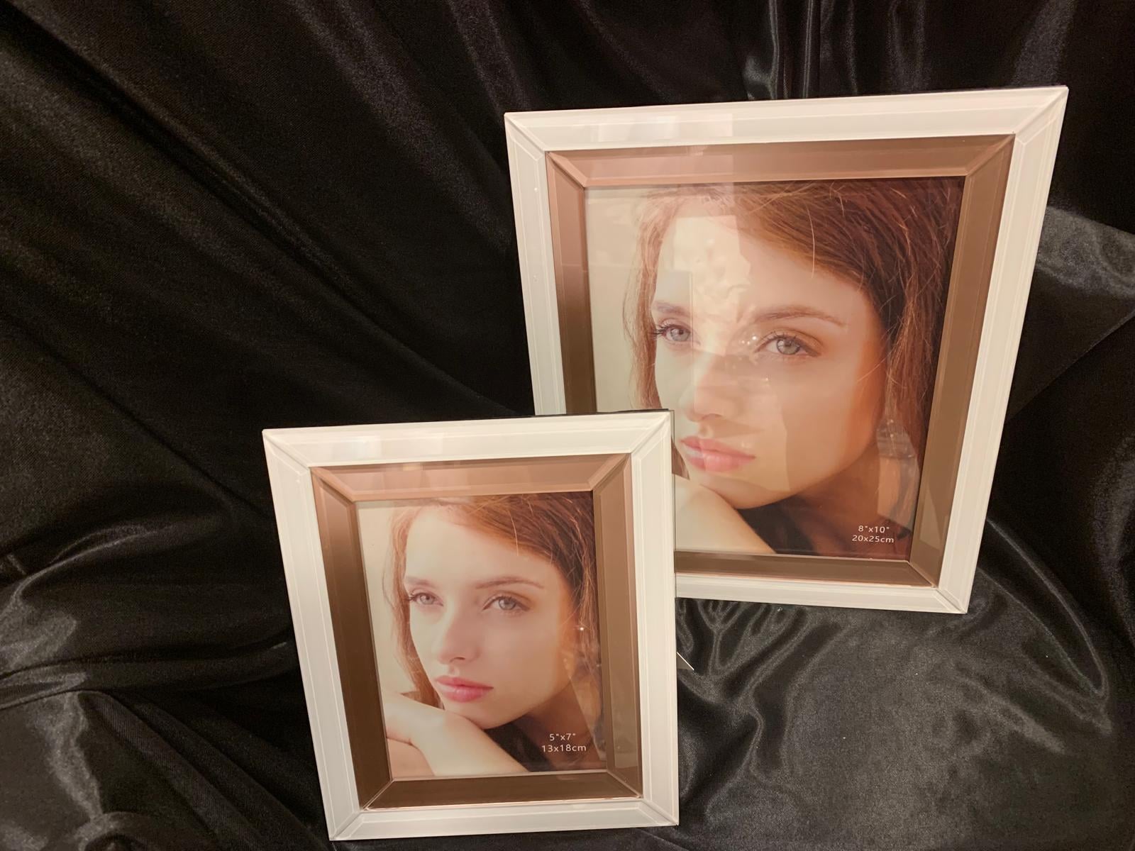 2'li Camlı Fotoğraf Çerçevesi Seti