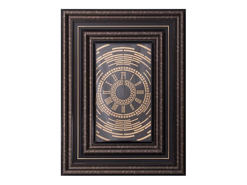 AHŞAP ÇERÇEVELİ DUVAR SAATİ