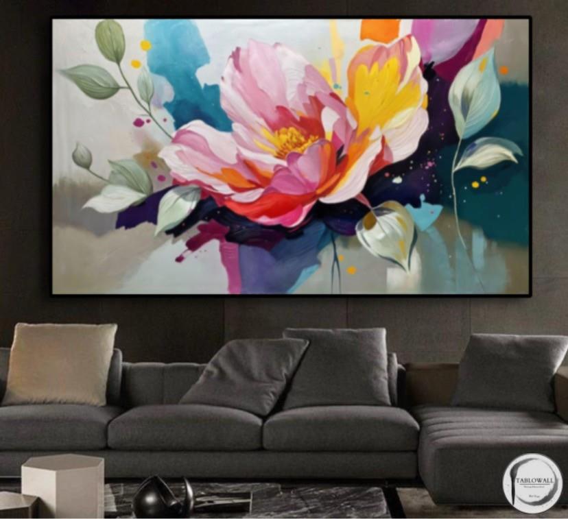 ÇİÇEK RÜYASI YAĞLI BOYA TABLO