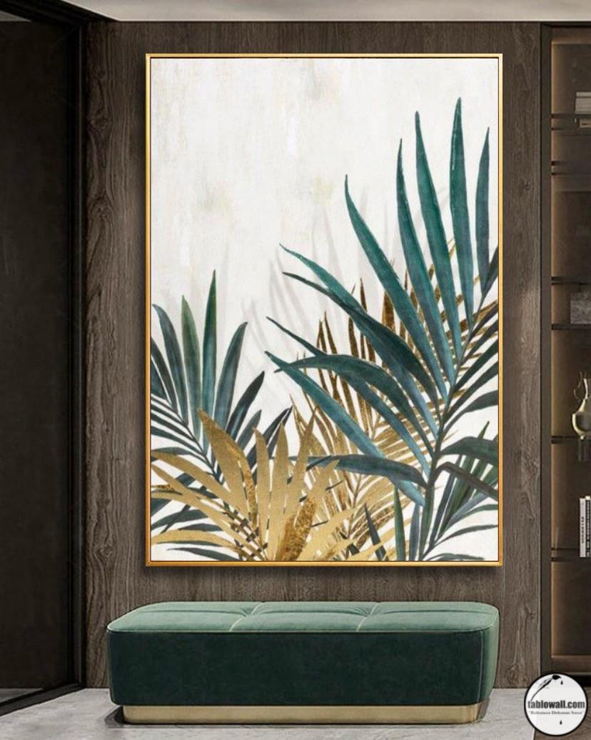 ÇİÇEKLİ YAĞLI BOYA TABLO