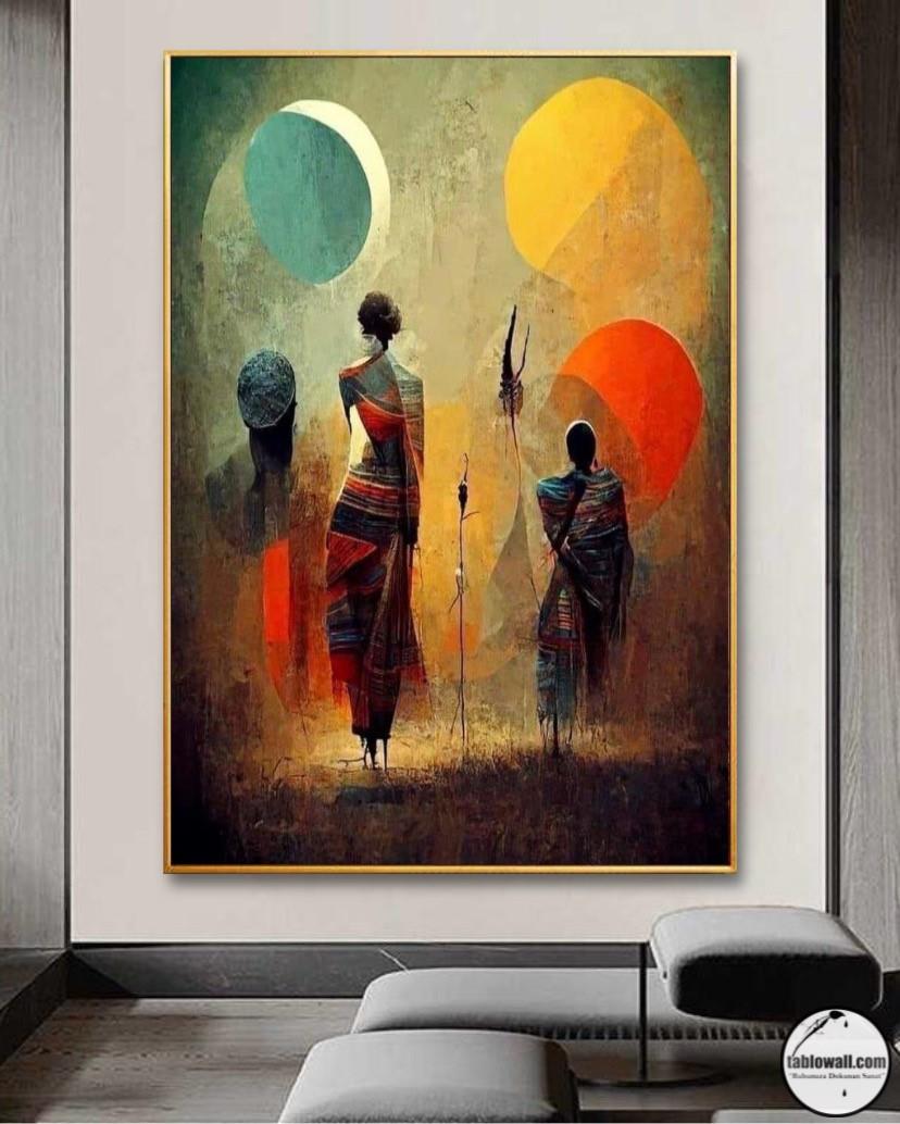 ETNİK YAĞLI BOYA TABLO