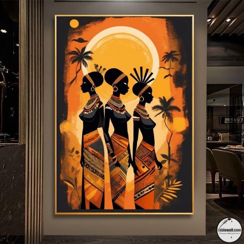 ETNİK YAĞLI BOYA TABLO