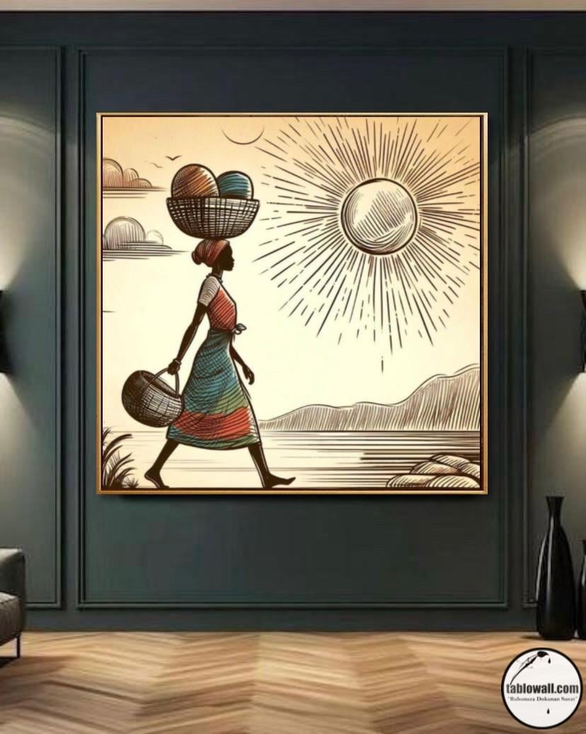 ETNİK YAĞLI BOYA TABLO