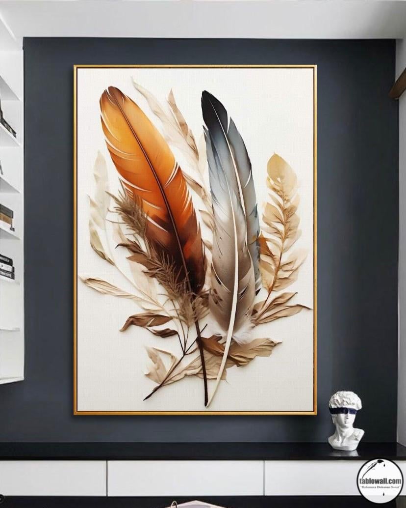 FEATHER YAĞLI BOYA TABLO
