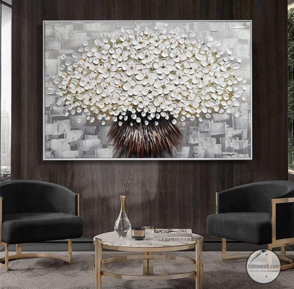 FLOWER BOUQUET YAĞLI BOYA TABLO