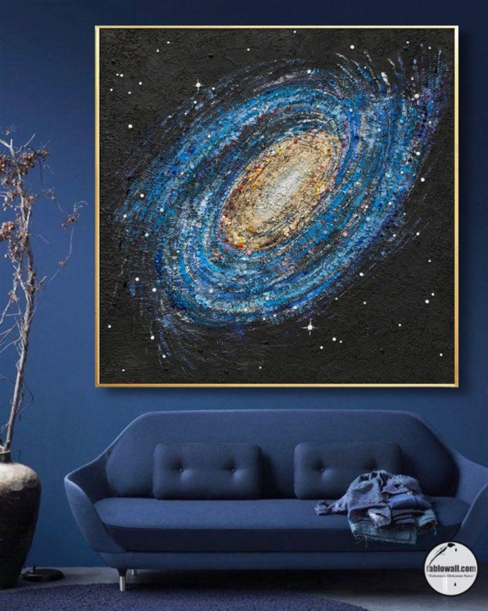 GALAXY YAĞLI BOYA DOKULU TABLO