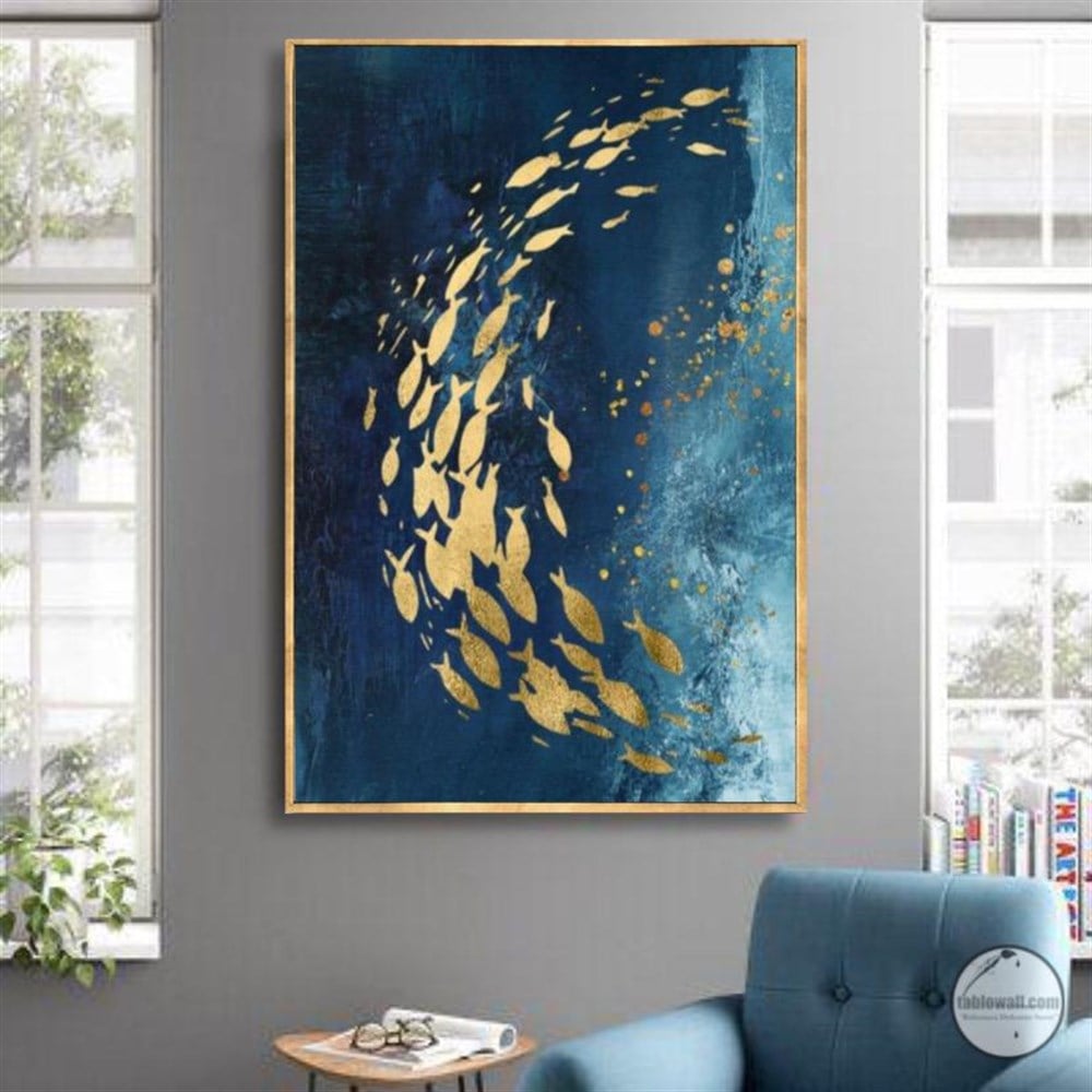 LUCKY FISH YAĞLI BOYA TABLO