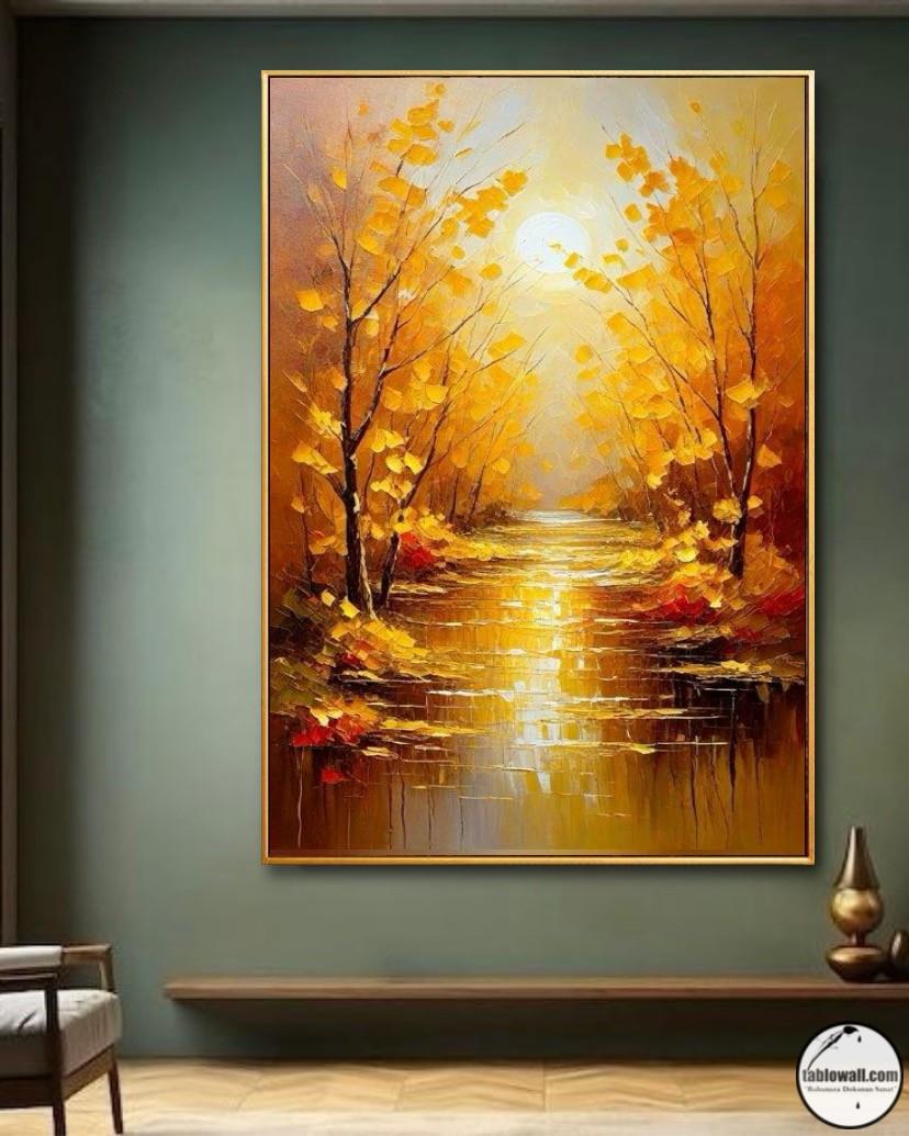 MANZARA YAĞLI BOYA TABLO