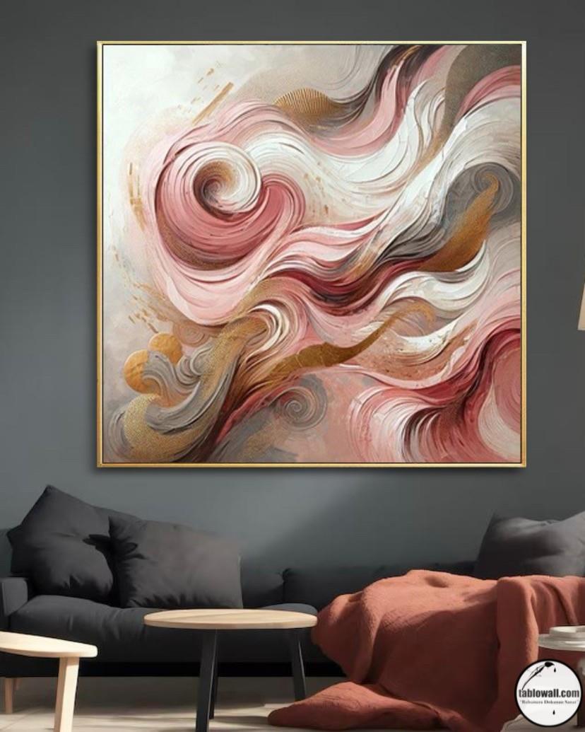 PINK MAGIC YAĞLI BOYA TABLO