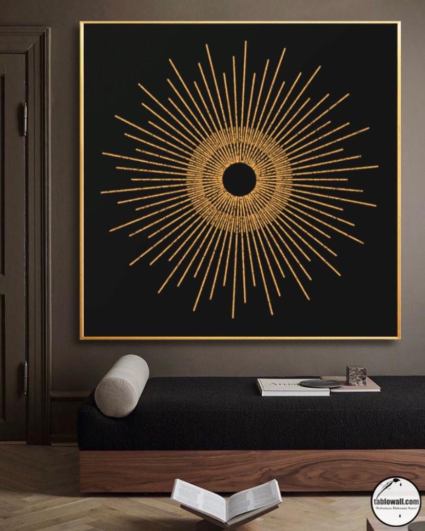 RISING SUN YAĞLI BOYA TABLO