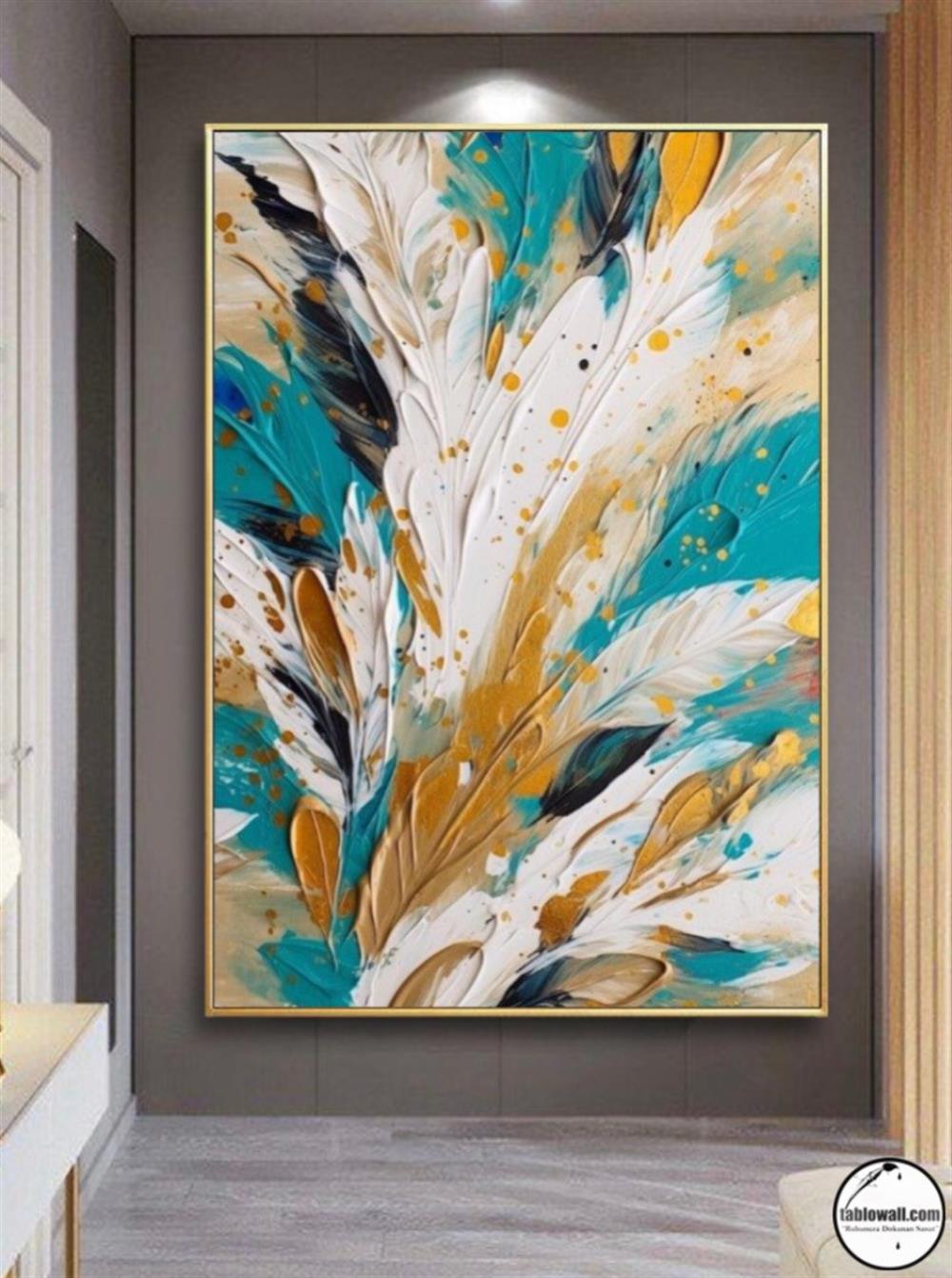 UNIQUE ABSTRACT YAĞLI BOYA TABLO