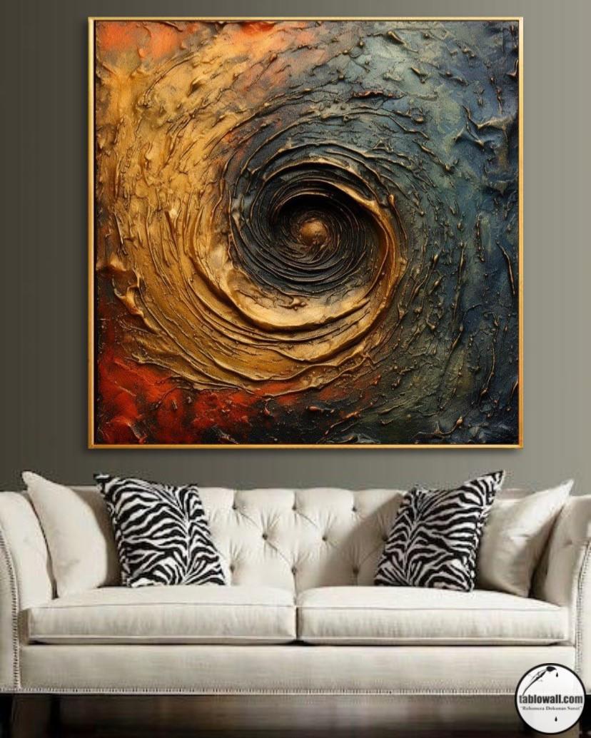 UNIQUE DEPTH YAĞLI BOYA TABLO