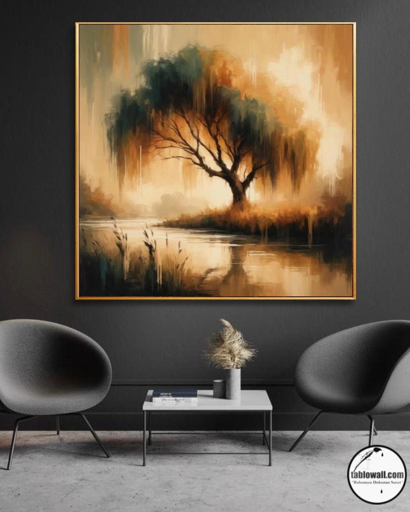 WISH TREE YAĞLI BOYA TABLO