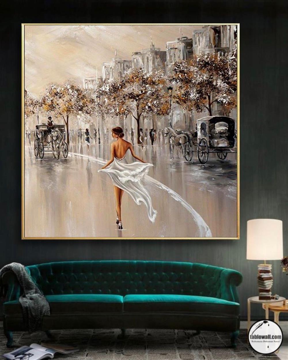 WOMEN'S ELEGANCE YAĞLI BOYA TABLO