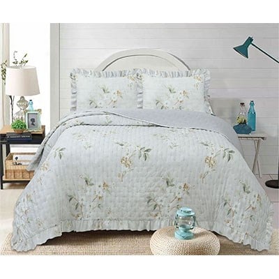 Dainty Home Çift Kişilik Yatak Örtüsü Flowers F010