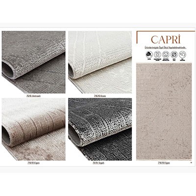 Dainty Home Halı 80X150 Capri Antrasit 7619